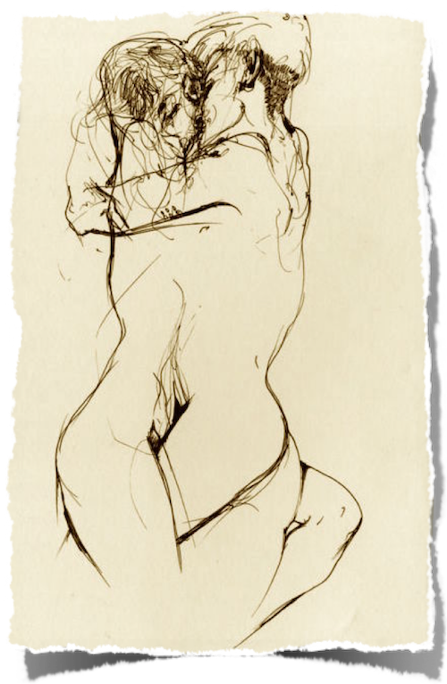 Egon Schiele - Nude - Public Domain